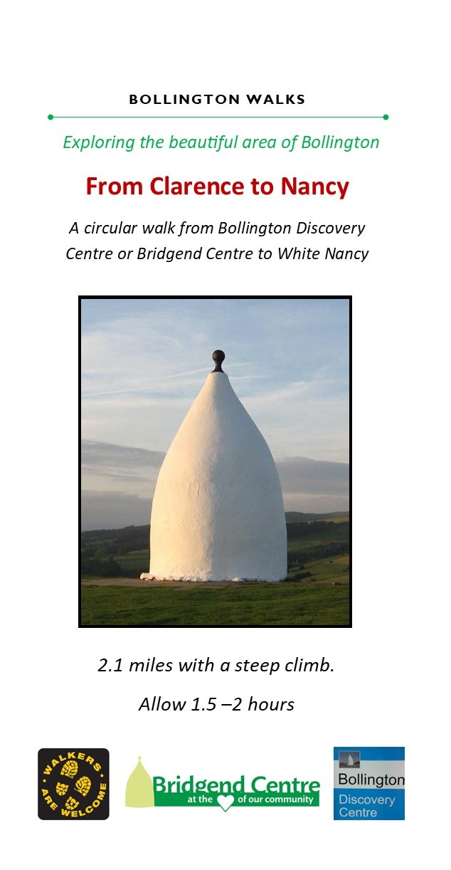 Walk to White Nancy from the Discovery Centre or Bridgend Centre
