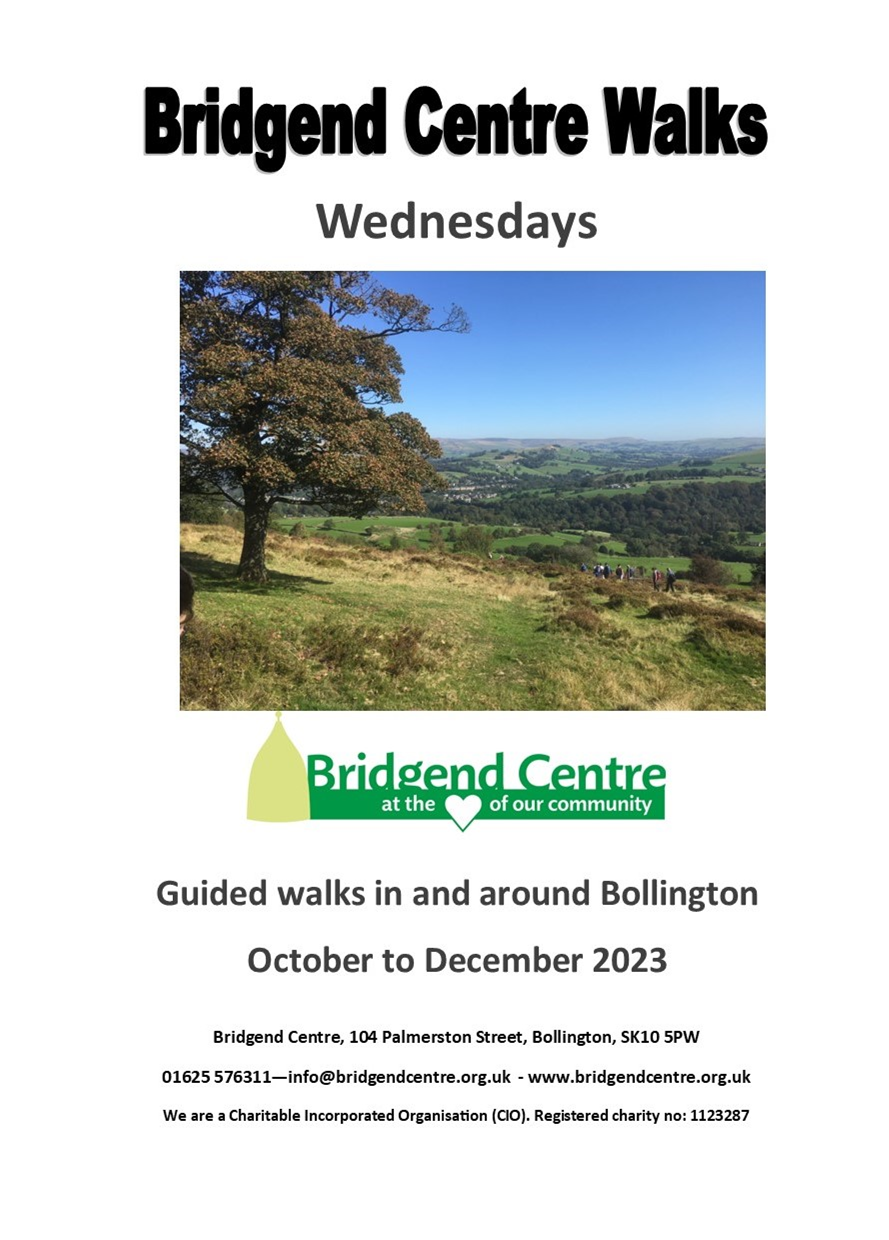 Wednesday walks – Bridgend – October to December 2023
