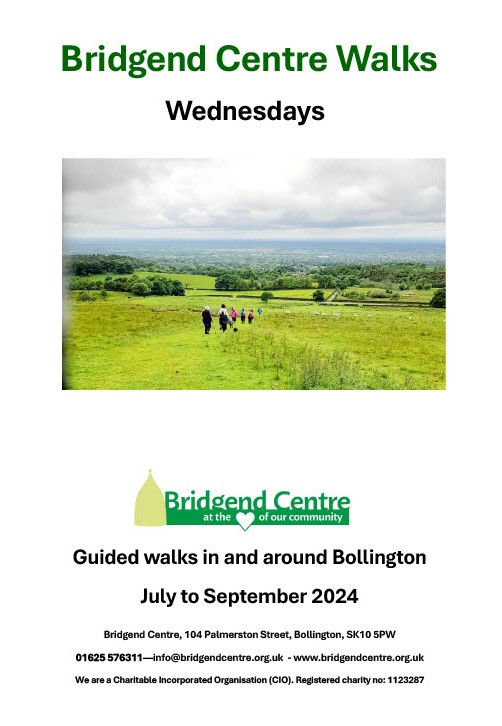 Bridgend Wednesday walks July to September 2024