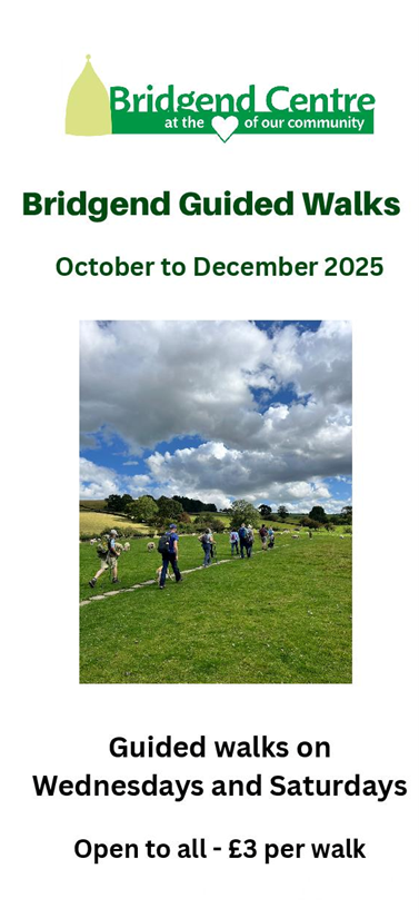 Bridgend Wednesday walks October to December 2025